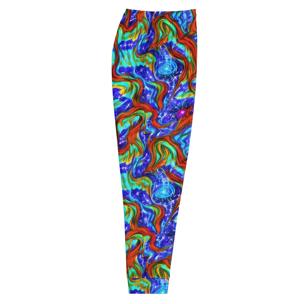 Bluefire Maze on Men's Joggers — Right