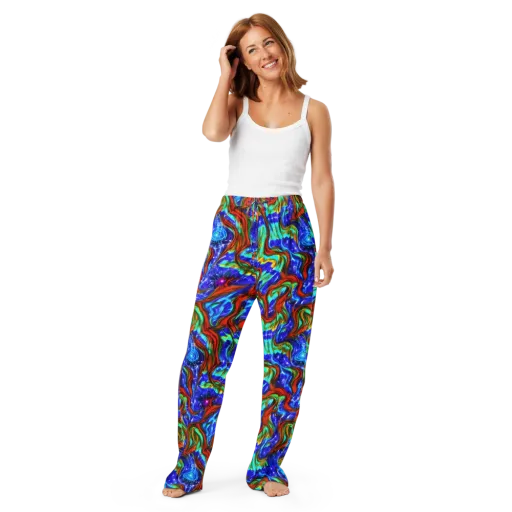 Bluefire Maze on a Women's Pajama Pants