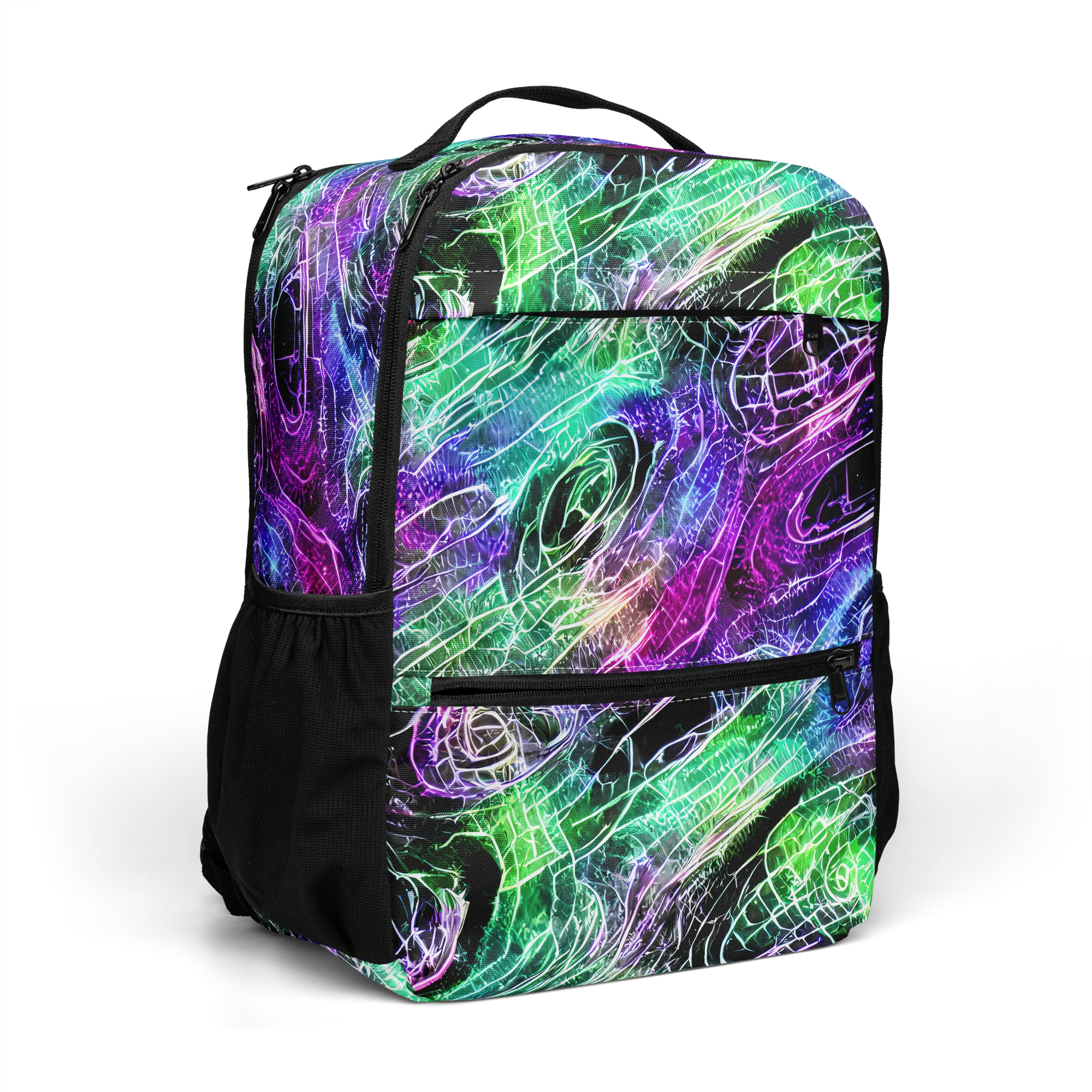 Neon Venom on Utility Backpack — Right Front