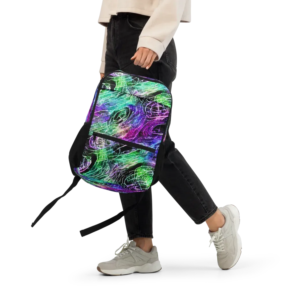 Neon Venom on Utility Backpack — Front
