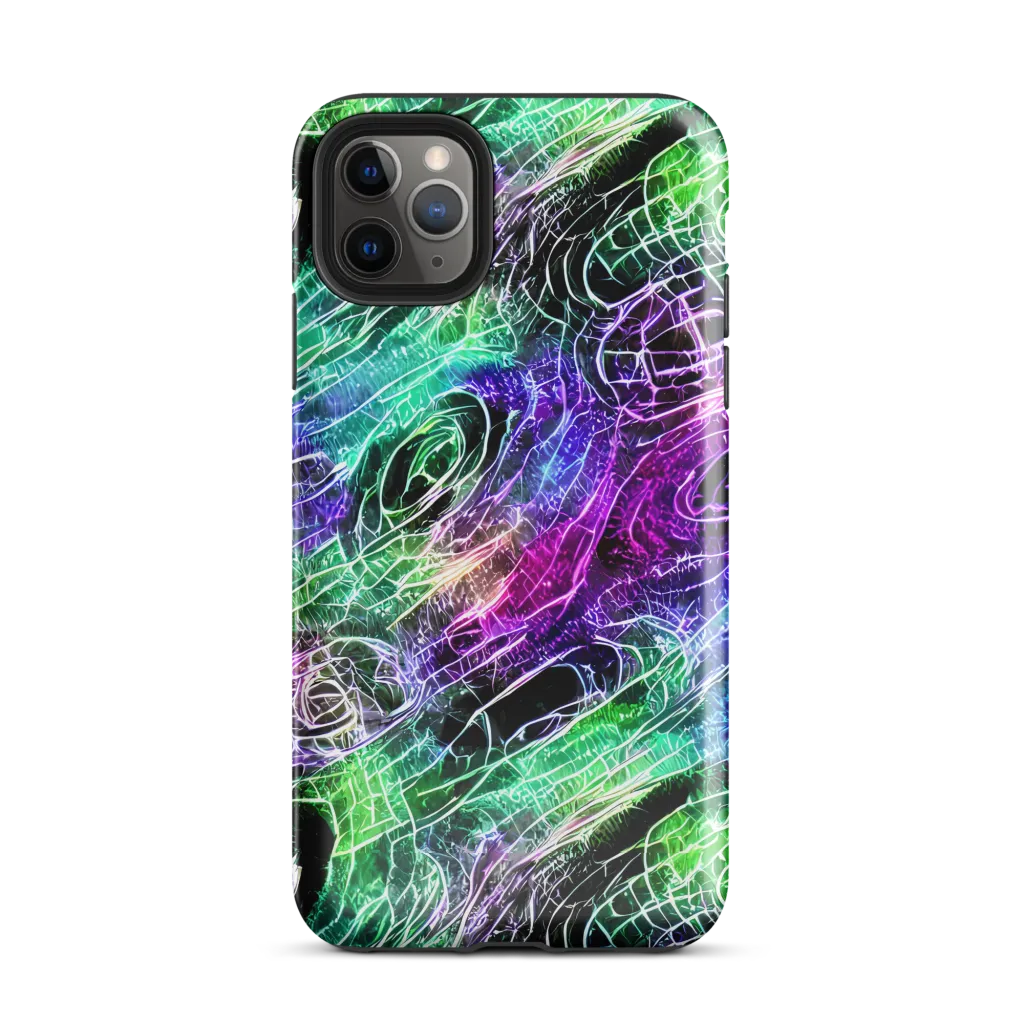 Neon Venom on Tough Case for iPhone® — Front