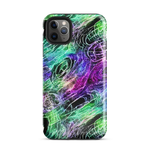 Neon Venom on a Tough Case for iPhone®