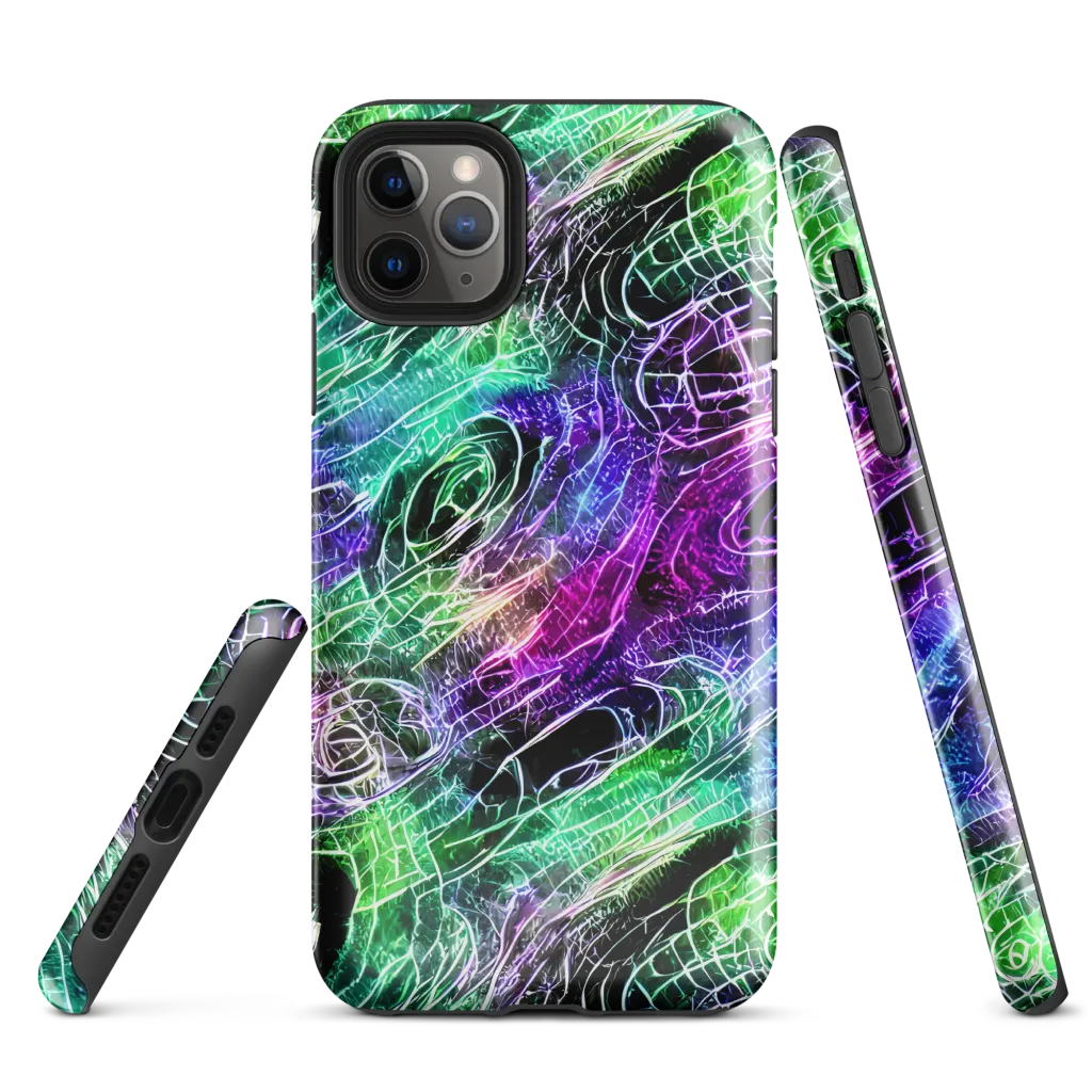 Neon Venom on Tough Case for iPhone® — Front