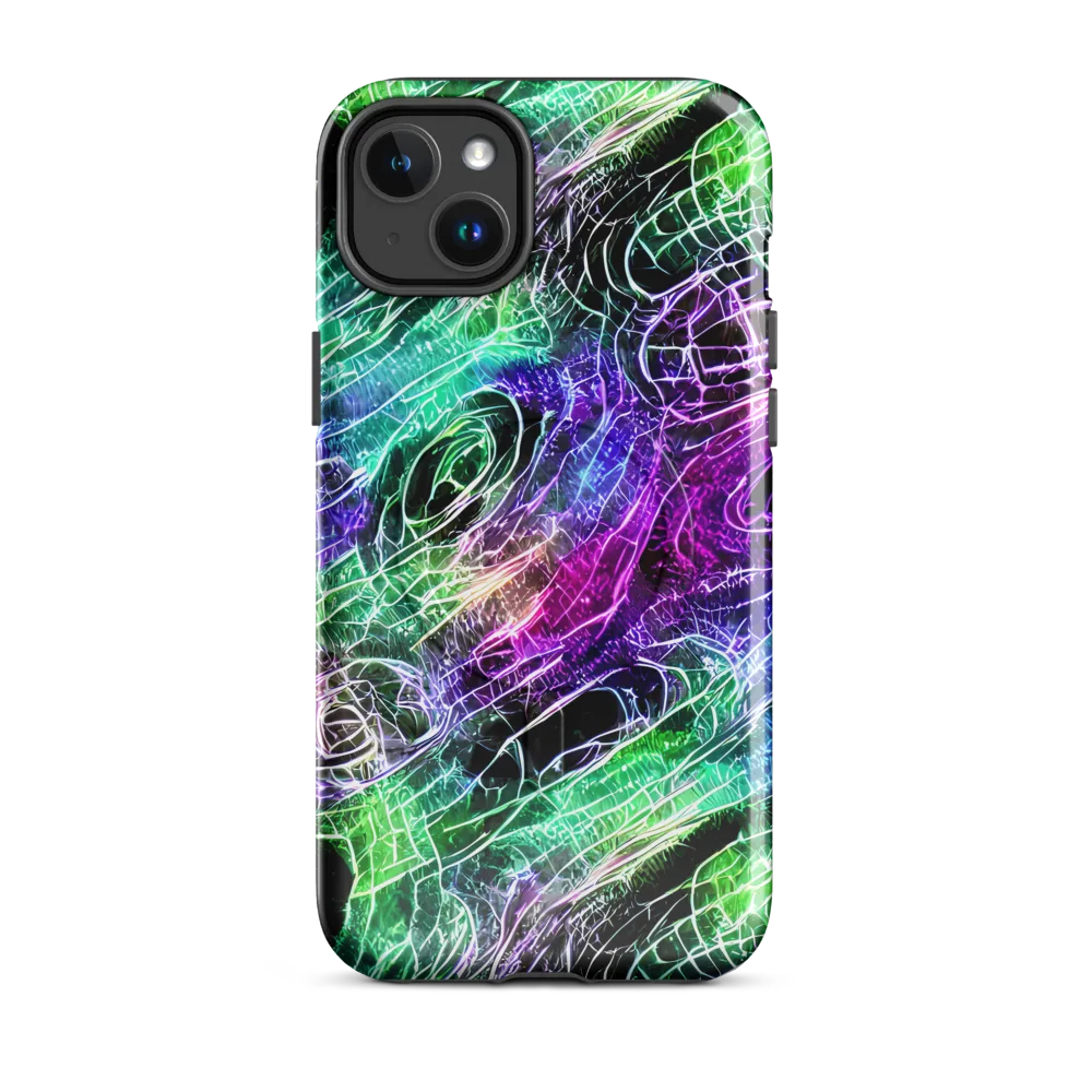 Neon Venom on MagSafe Tough Case for iPhone® — Front