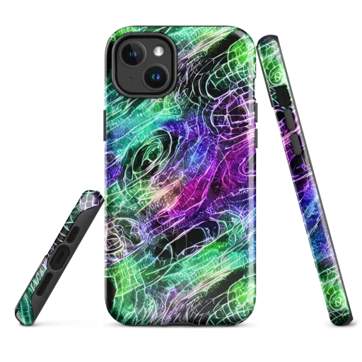 Neon Venom on a MagSafe Tough Case for iPhone®