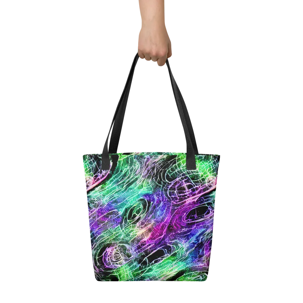 Neon Venom on Tote Bag — Front