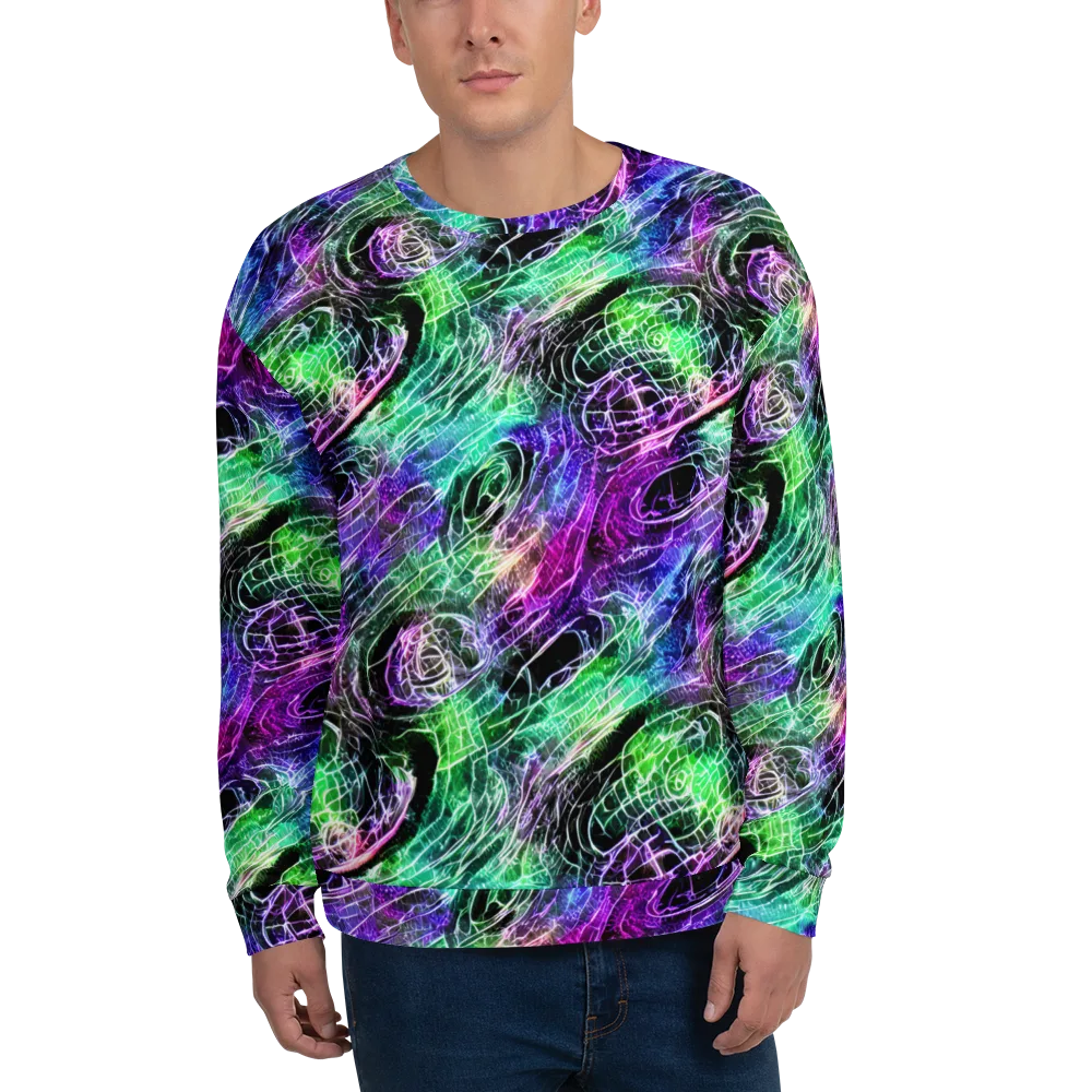 Neon Venom on Sweatshirt — Front