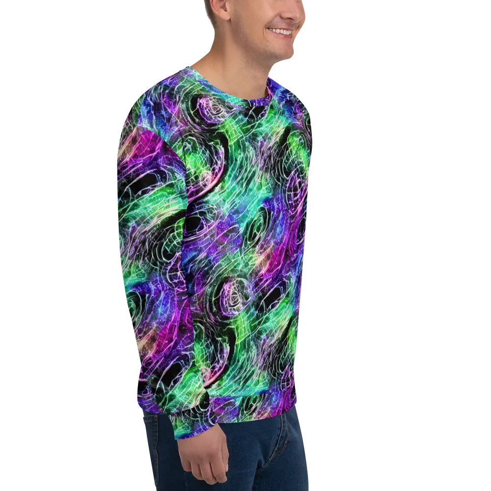 Neon Venom on Sweatshirt — Right Front