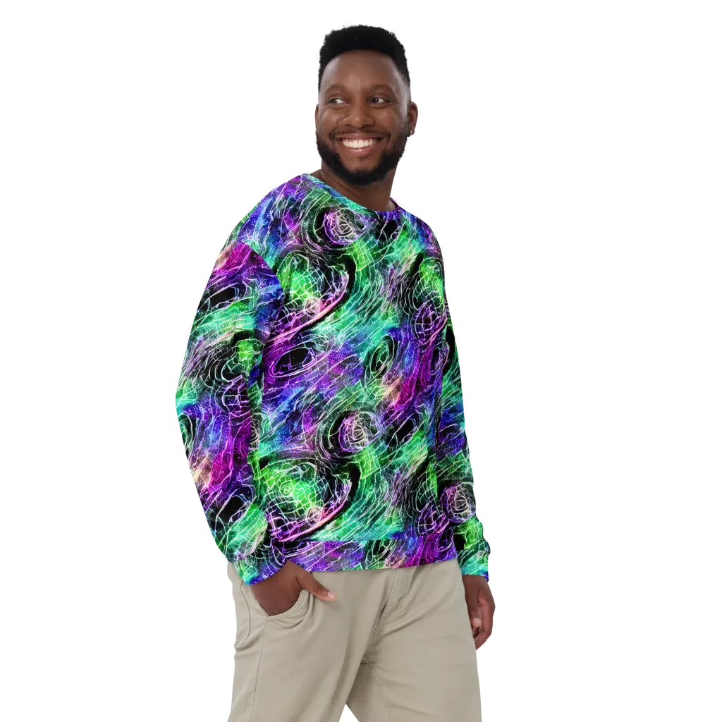 Neon Venom on Sweatshirt — Front