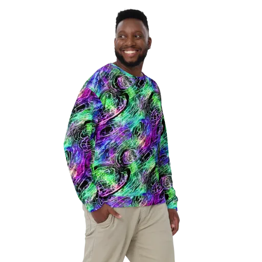 Neon Venom on a Sweatshirt