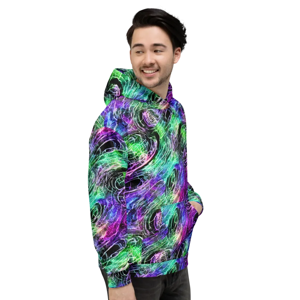Neon Venom on Hoodie — Right