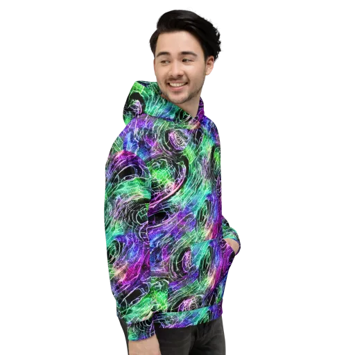 Neon Venom on a Hoodie