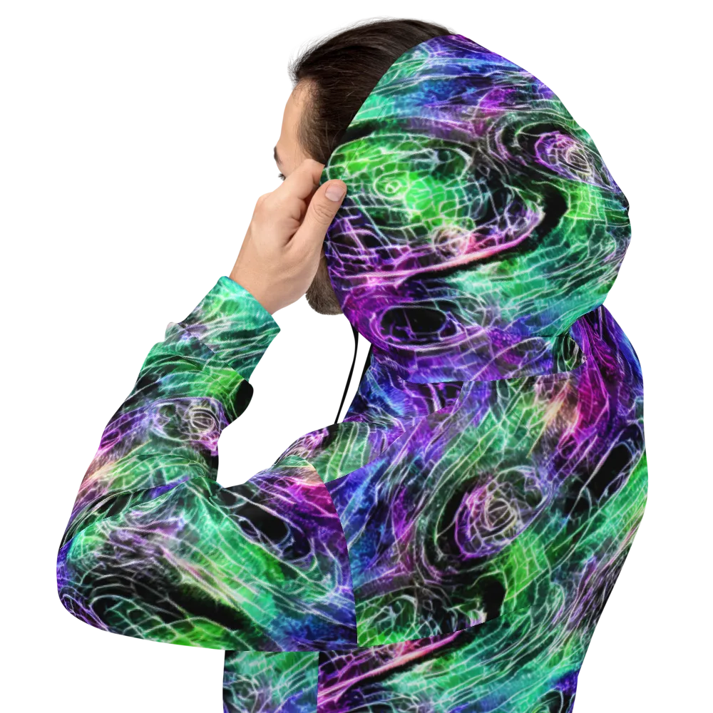 Neon Venom on Hoodie — Back