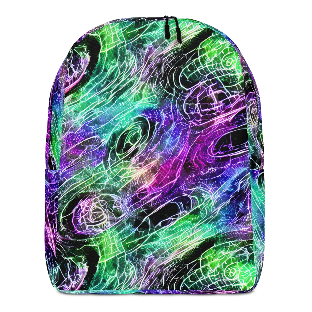 Neon Venom on Minimalist Backpack — Front