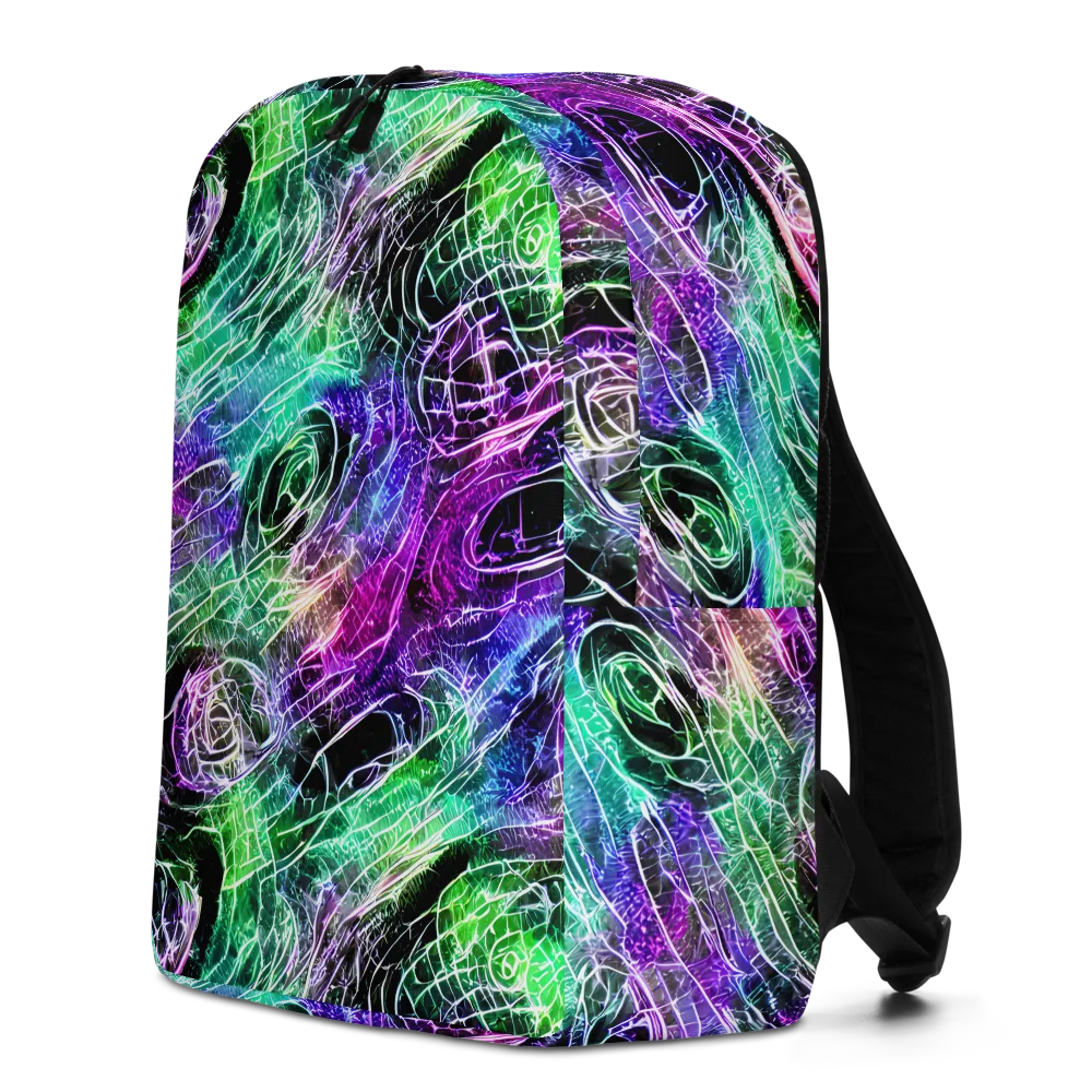 Neon Venom on Minimalist Backpack — Left