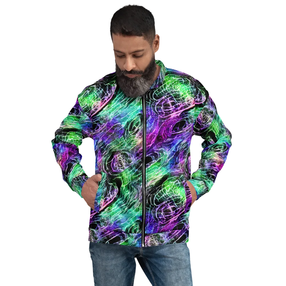 Neon Venom on Bomber Jacket — Front