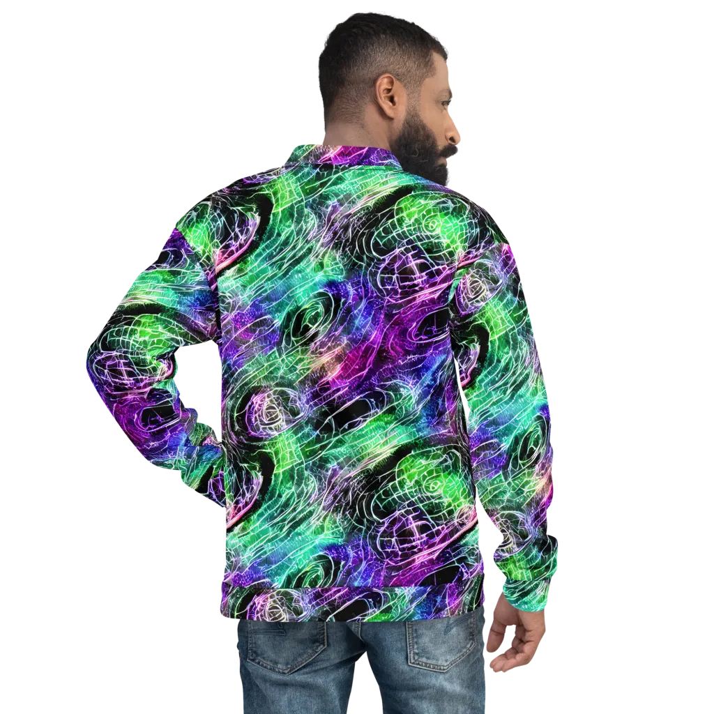 Neon Venom on Bomber Jacket — Back
