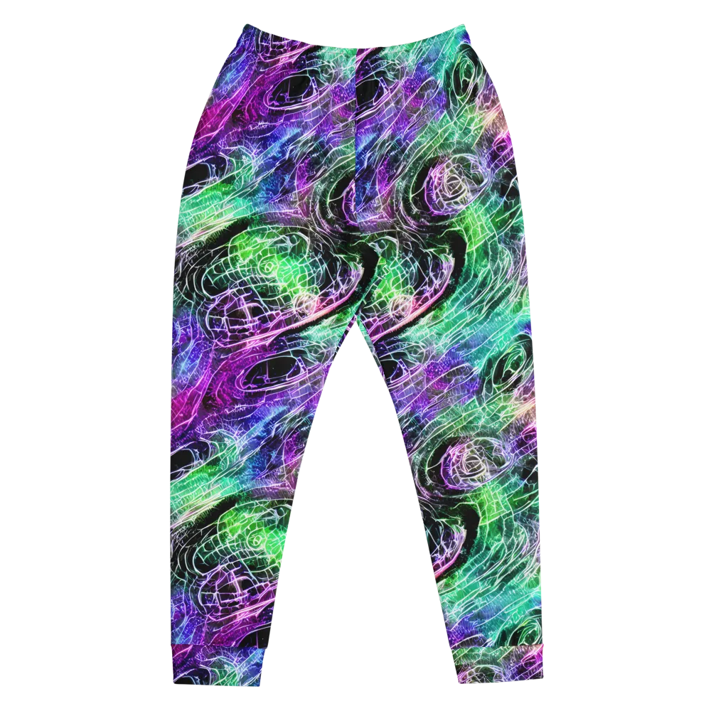 Neon Venom on Men's Joggers — Front