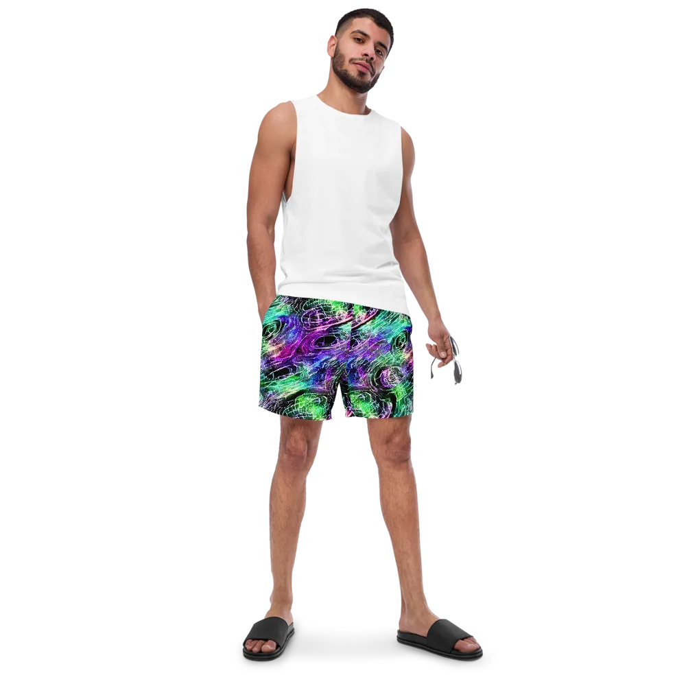 Neon Venom on Swim Trunks — Front