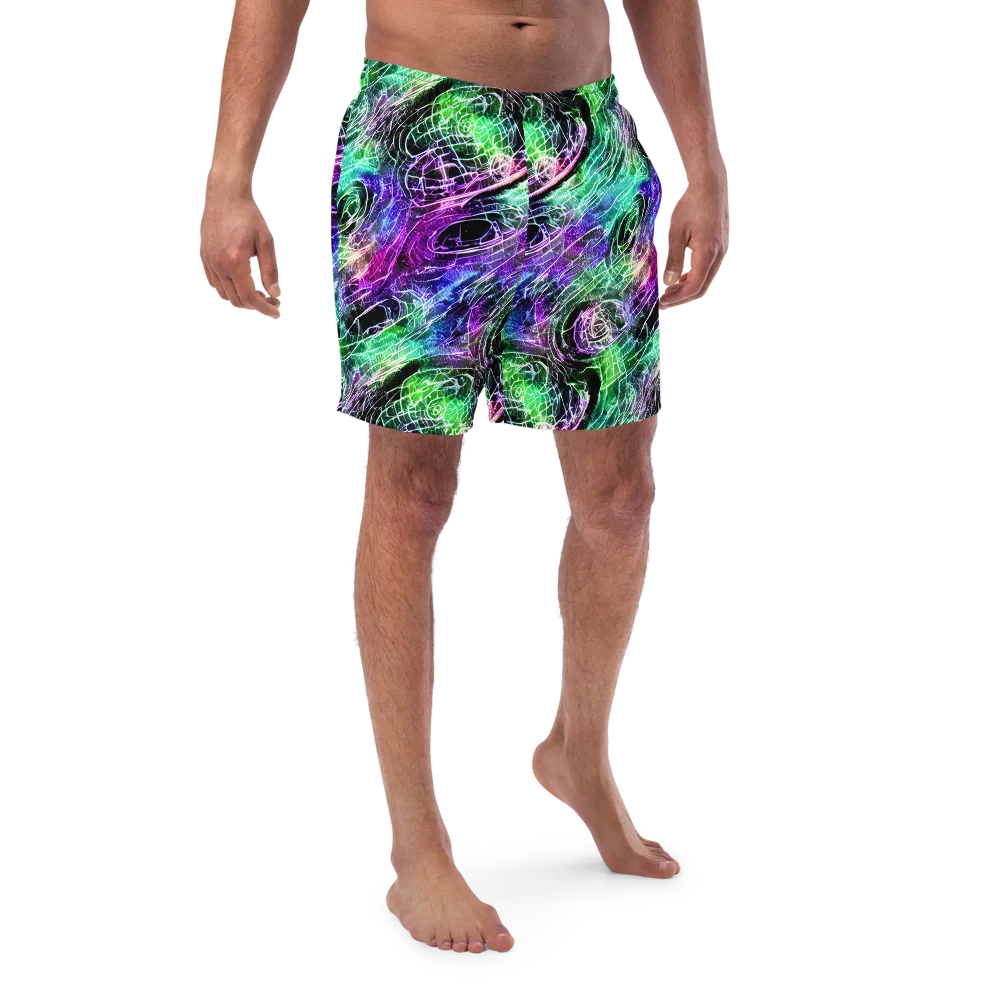 Neon Venom on Swim Trunks — Front