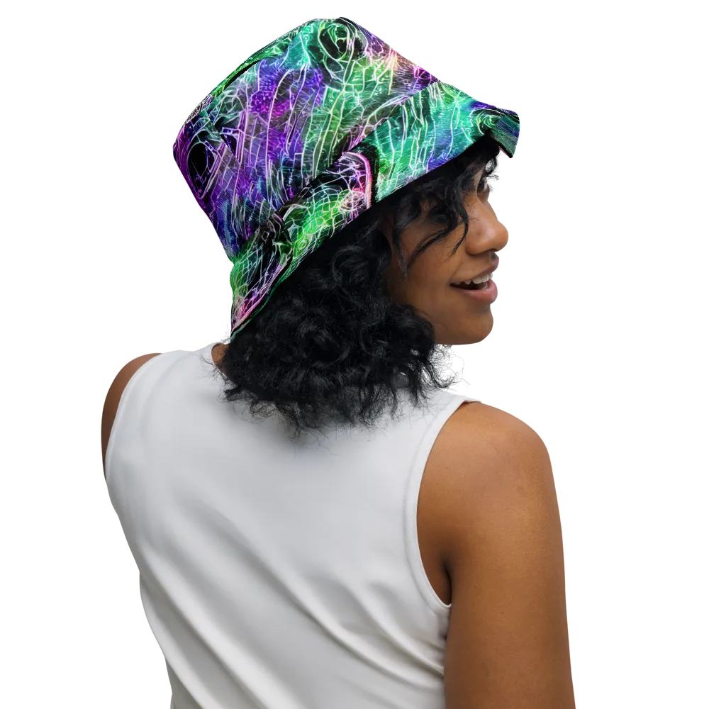 Neon Venom on Reversible Bucket Hat — Right Outside