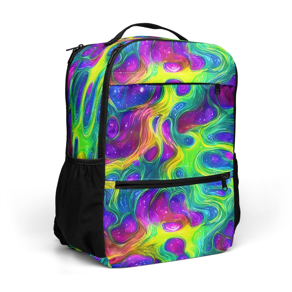 Radiant Ooze on Utility Backpack — Right Front