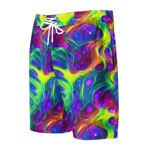 Radiant Ooze on a Men's Board Shorts