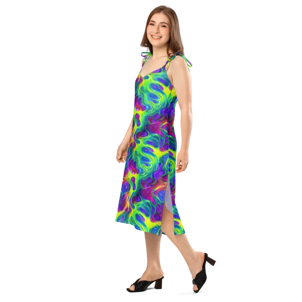 Radiant Ooze on Slip Dress — Left Front