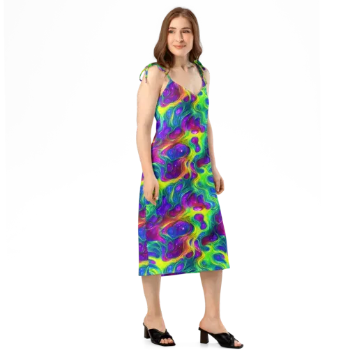 Radiant Ooze on a Slip Dress
