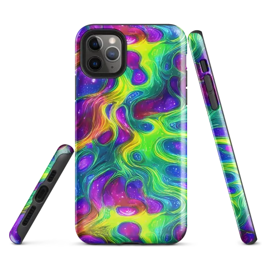 Radiant Ooze on a Tough Case for iPhone®