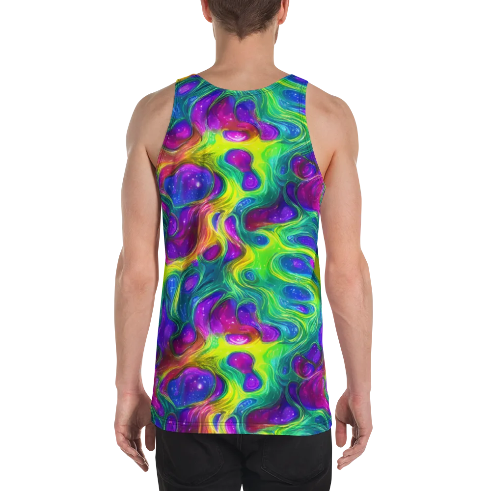 Radiant Ooze on Men's Tank Top — Back