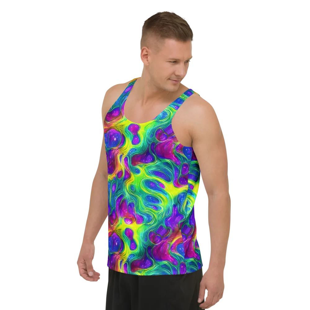 Radiant Ooze on Men's Tank Top — Left Front