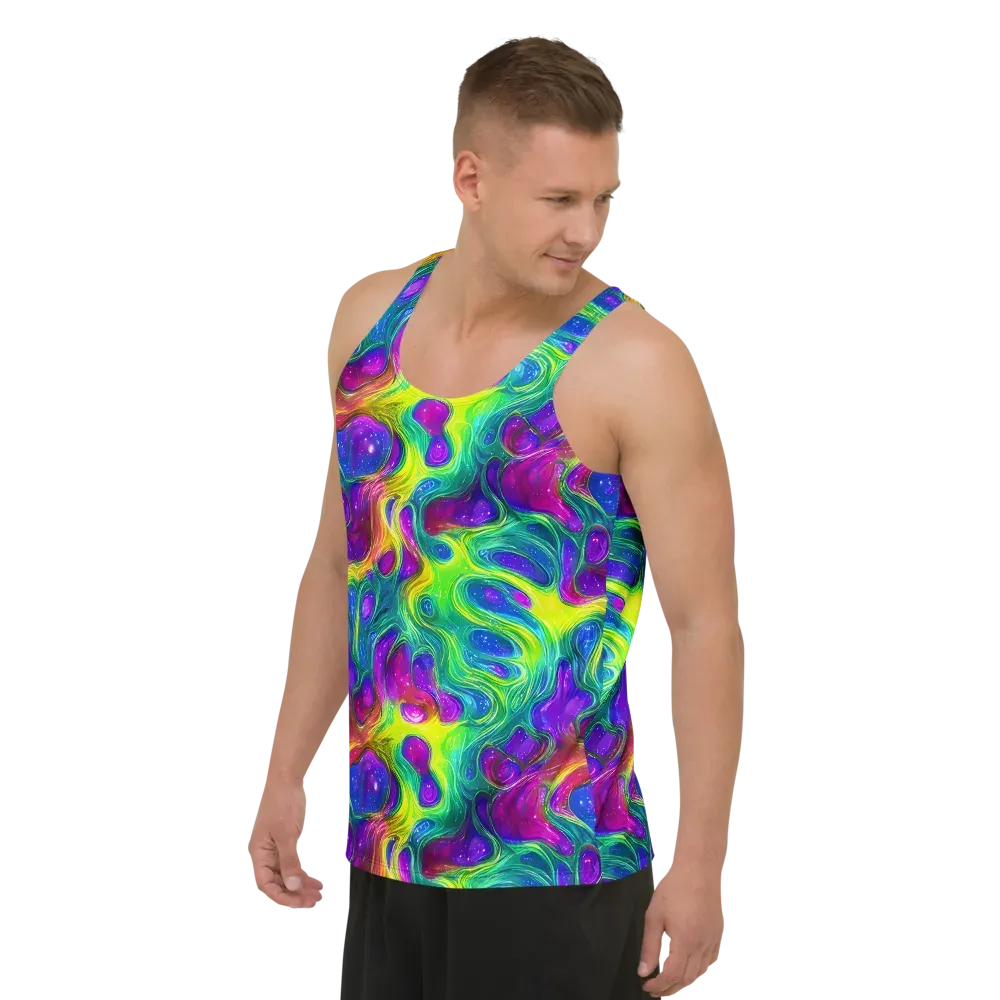 Radiant Ooze on Men's Tank Top — Left Front
