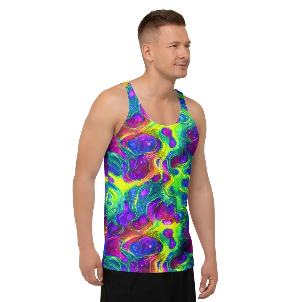Radiant Ooze on Men's Tank Top — Right Front