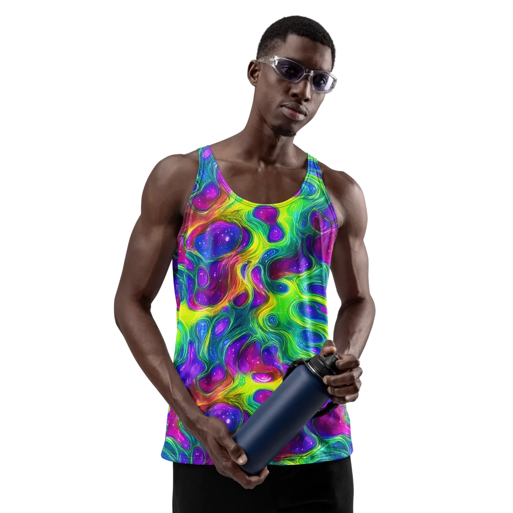 Radiant Ooze on Men's Tank Top — Front