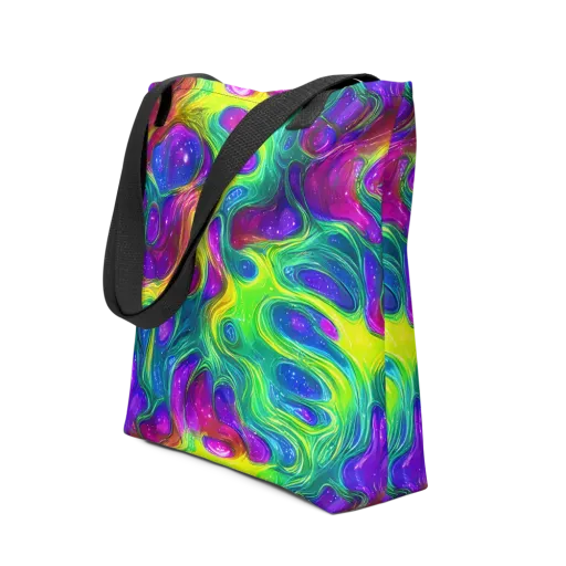 Radiant Ooze on a Tote Bag