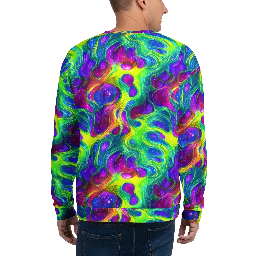Radiant Ooze on Sweatshirt — Back