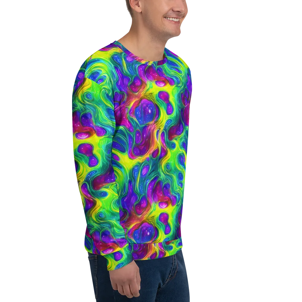 Radiant Ooze on Sweatshirt — Right Front