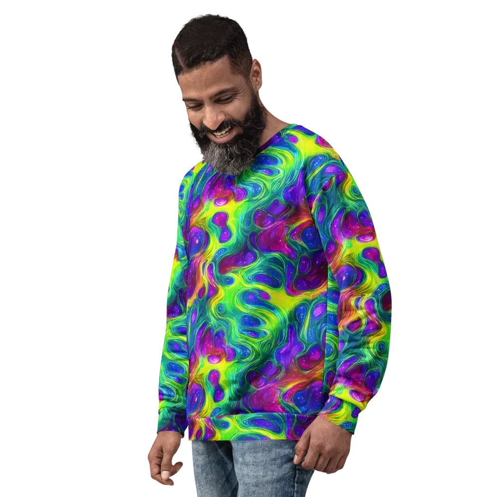 Radiant Ooze on Sweatshirt — Left Front