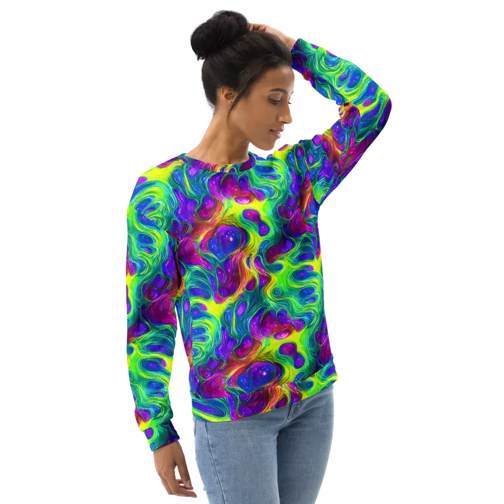 Radiant Ooze on Sweatshirt — Right Front