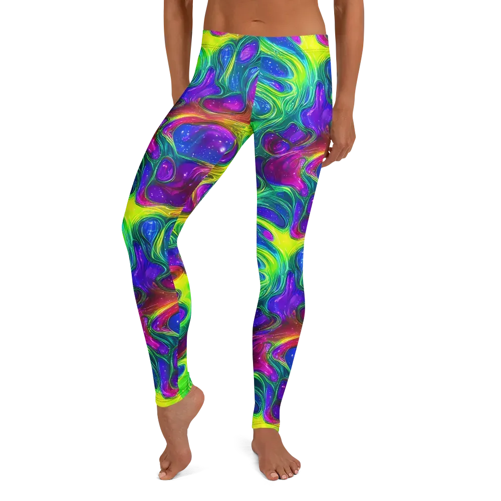 Radiant Ooze on Leggings — Front