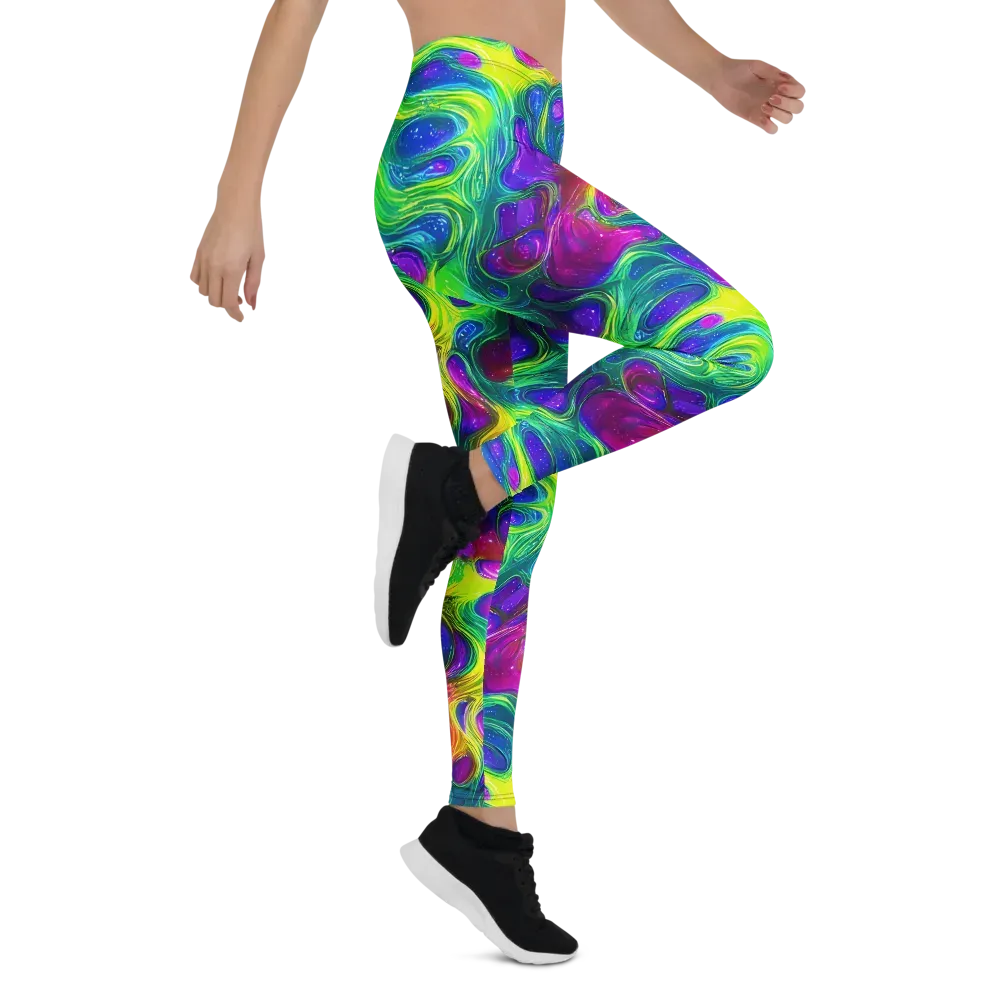 Radiant Ooze on Leggings — Right
