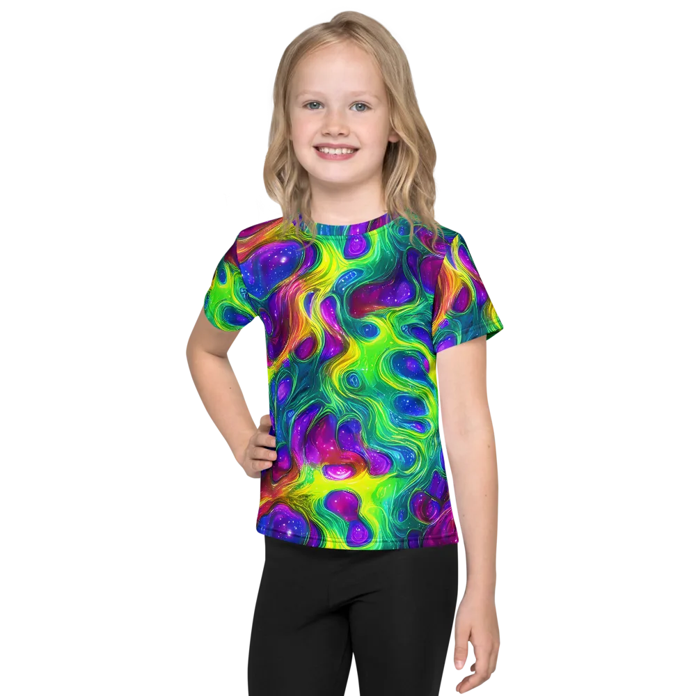 Radiant Ooze on Kids Crew Neck T-Shirt — Front