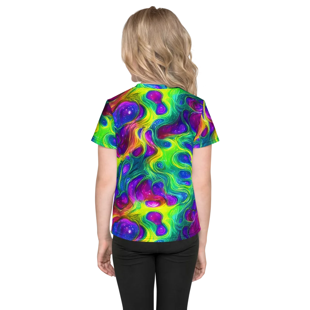 Radiant Ooze on Kids Crew Neck T-Shirt — Back