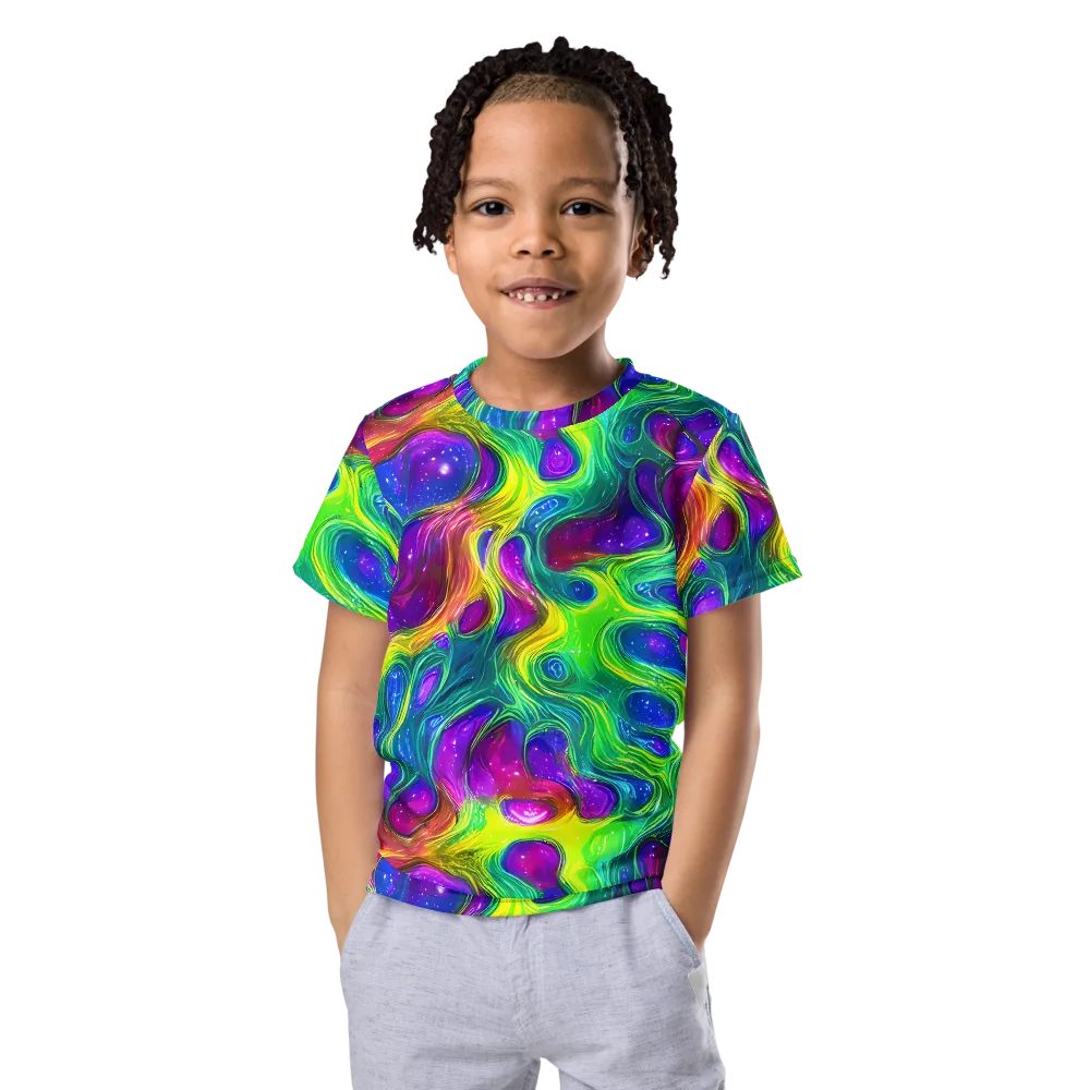 Radiant Ooze on Kids Crew Neck T-Shirt — Front