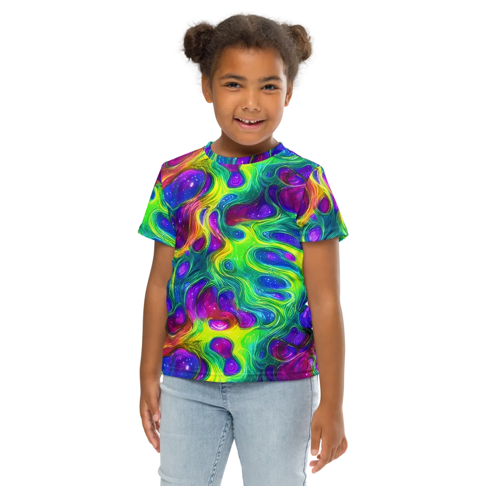 Radiant Ooze on Kids Crew Neck T-Shirt — Front