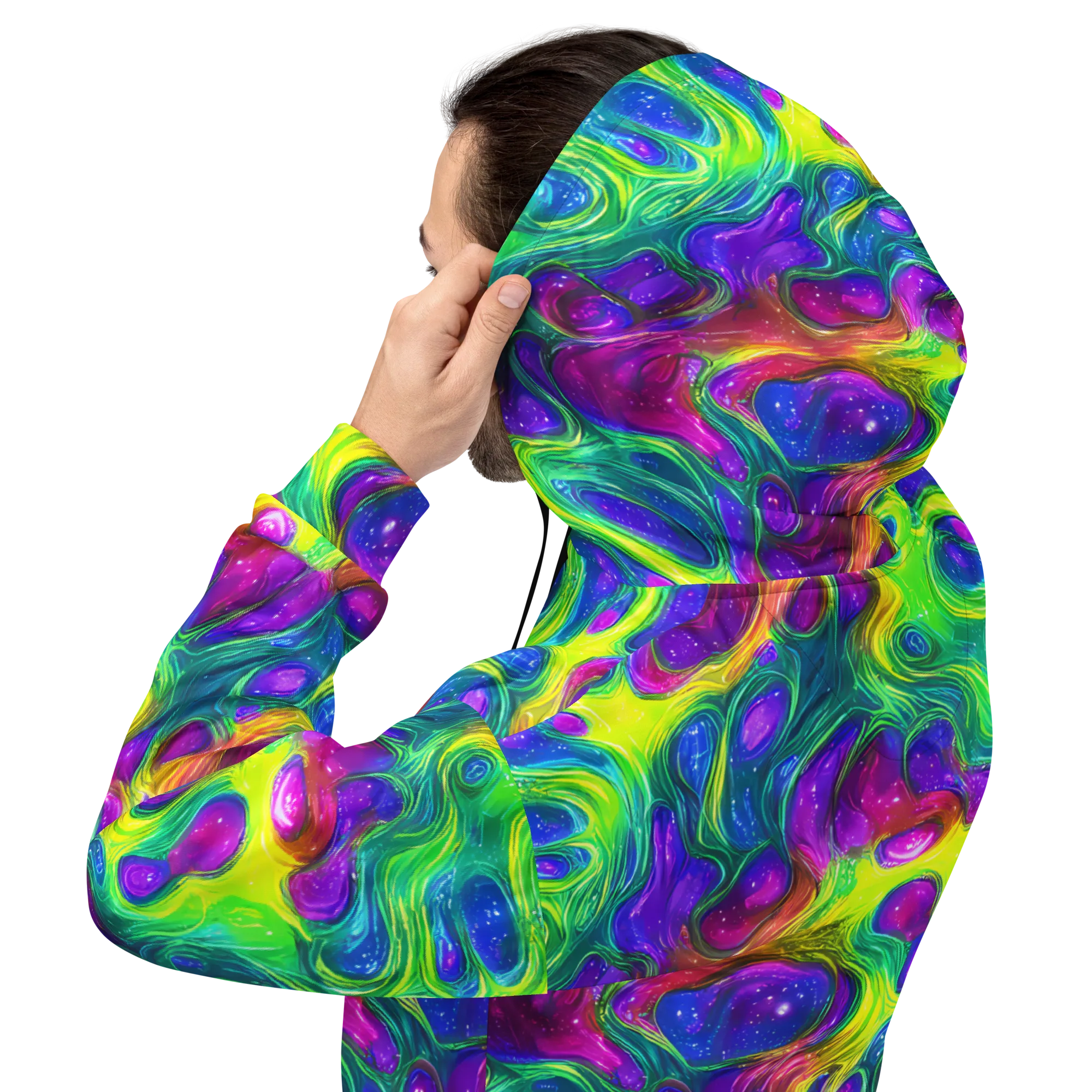 Radiant Ooze on Hoodie — Back