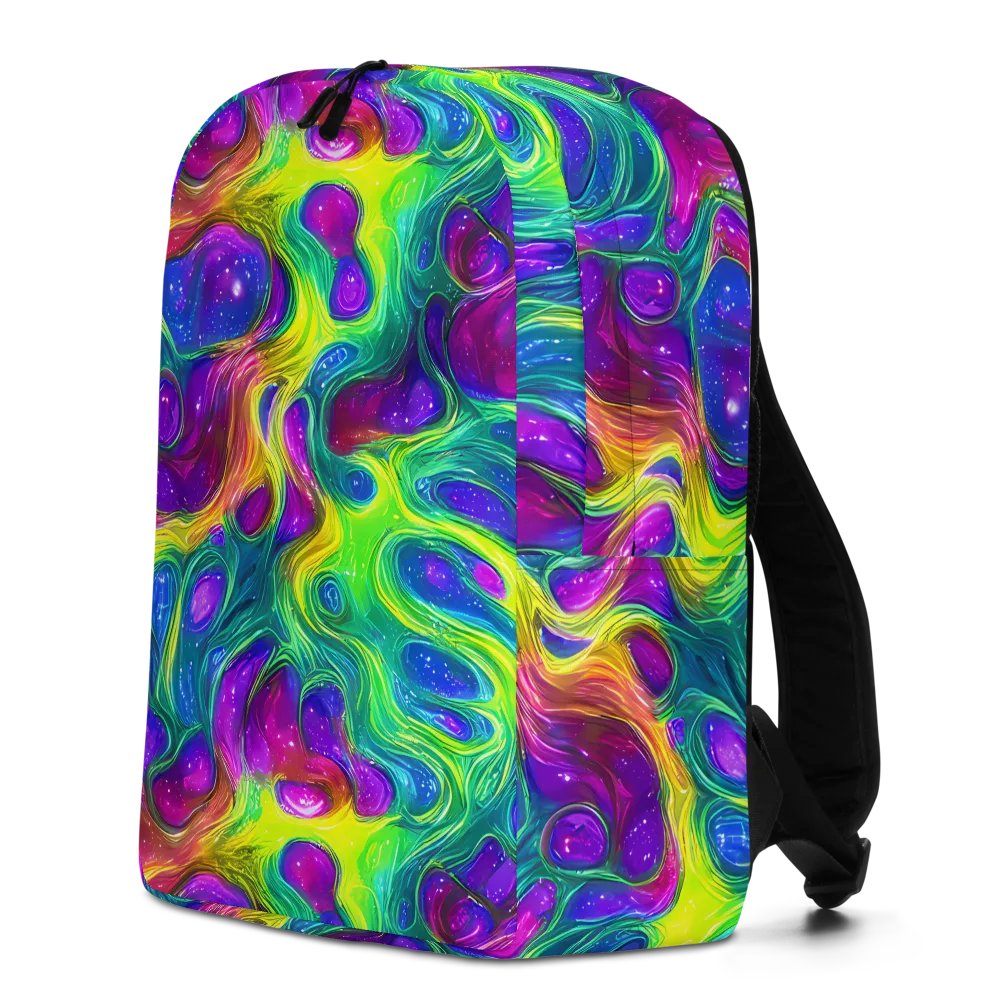 Radiant Ooze on Minimalist Backpack — Left