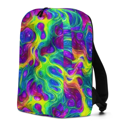 Radiant Ooze on a Minimalist Backpack