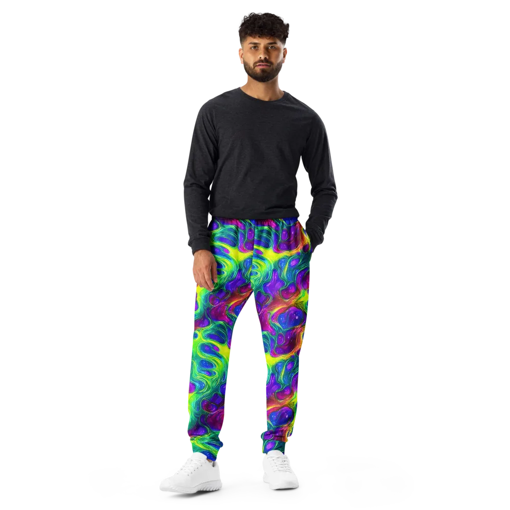 Radiant Ooze on Men's Joggers — Front